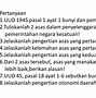 Pasal 27 Ayat 3 Dan Pasal 30 Uud 1945